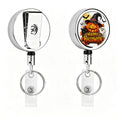 Happy Halloween Retractable Badge Reel 🎃