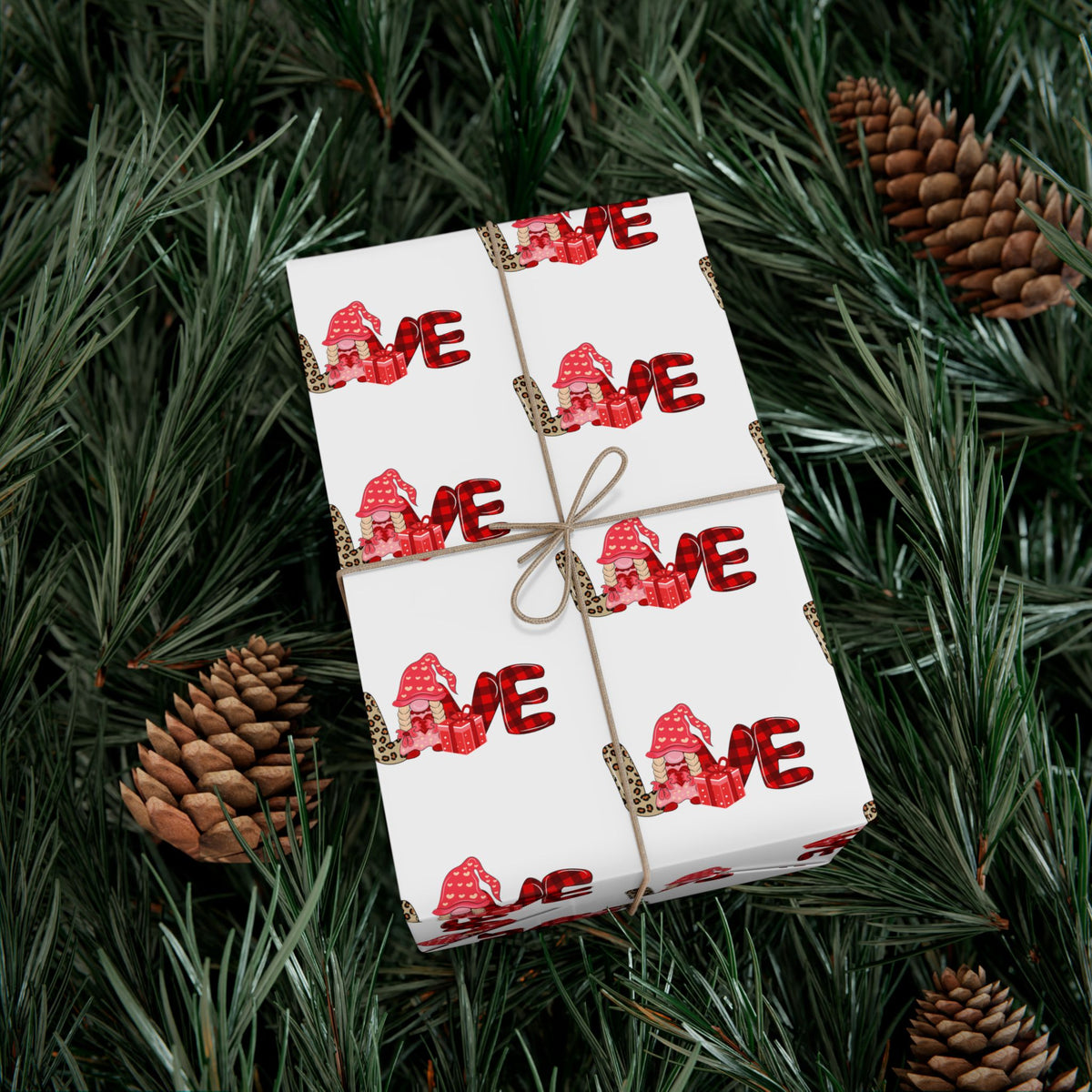 Love Gift Wrap Paper