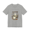 Ghost Reading in Armchair T‑Shirt | Spooky Reader, Cozy Halloween