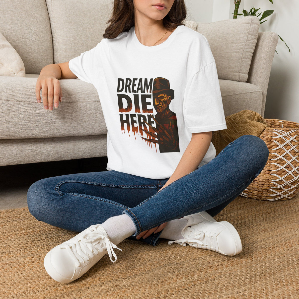 💀Dreams Die Here Horror T-Shirt | Retro Spooky Graphic Tee