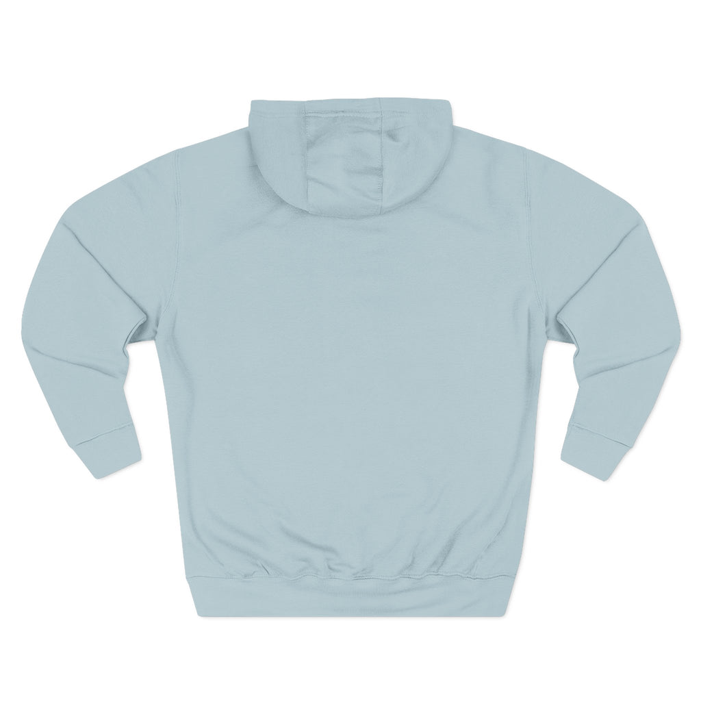 Ghost Trio Hoodie — Cute Halloween Fleece Pullover with Moon