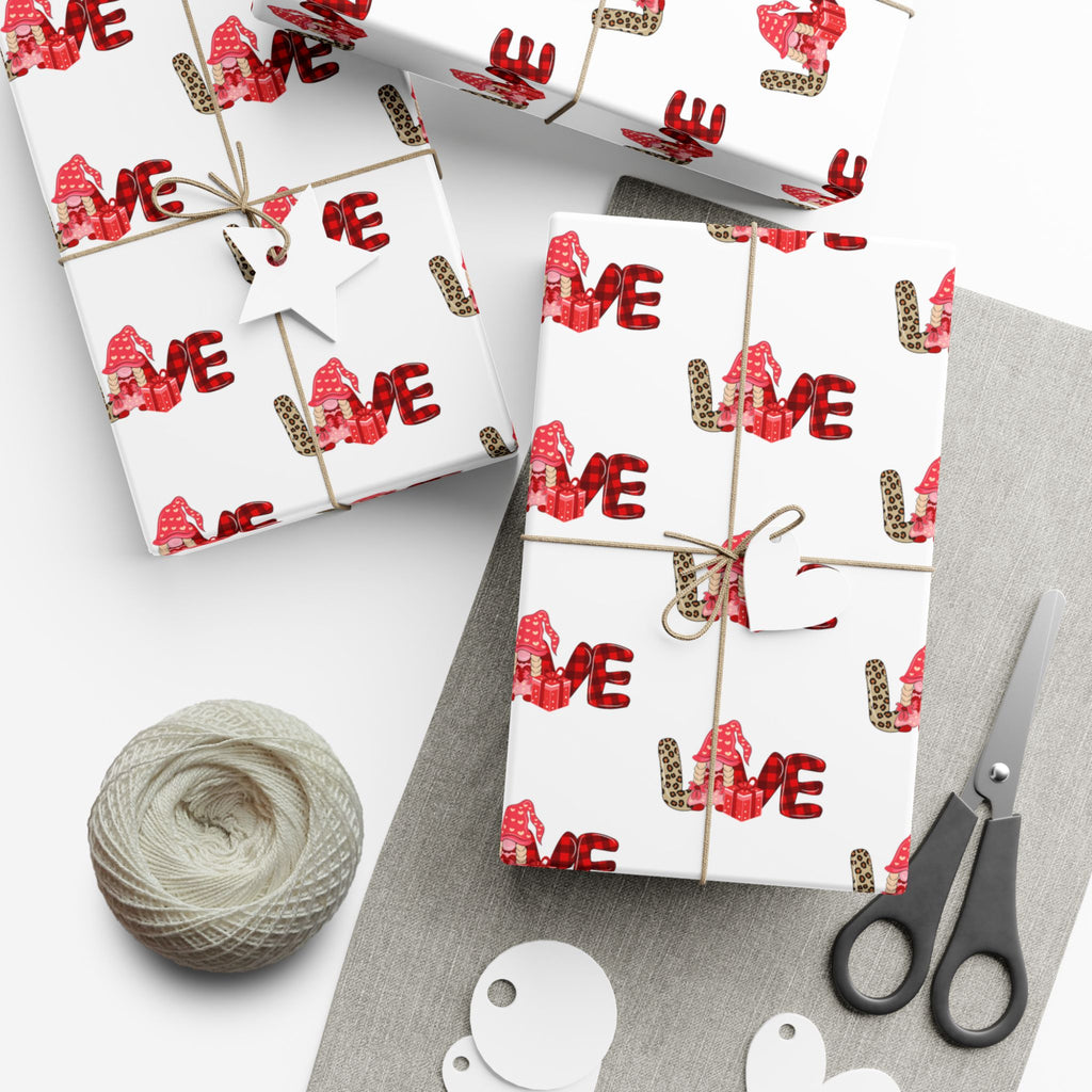 Love Gift Wrap Paper