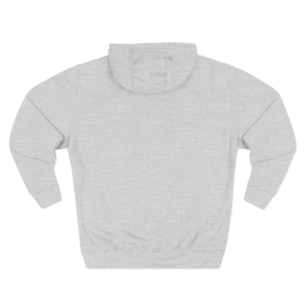 Ghost Trio Hoodie — Cute Halloween Fleece Pullover with Moon