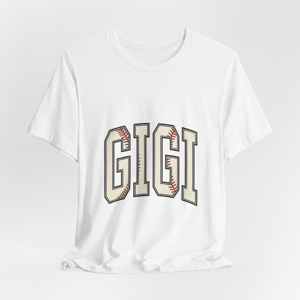 GIGI Baseball Varsity Tee | Family Fan Shirt