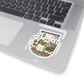 Cozy Ghost Reading Sticker | Spooky Reader, Halloween Bookish