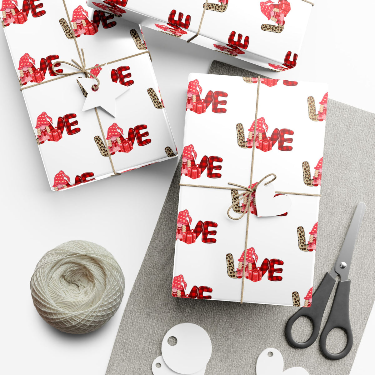 Love Gift Wrap Paper