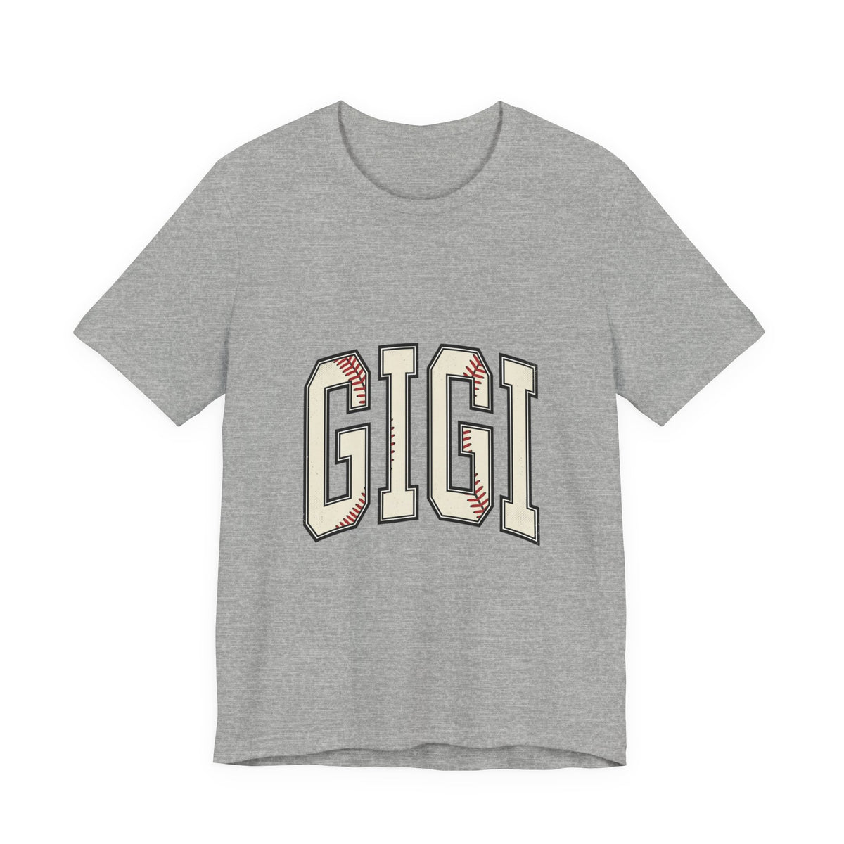 GIGI Baseball Varsity Tee | Family Fan Shirt