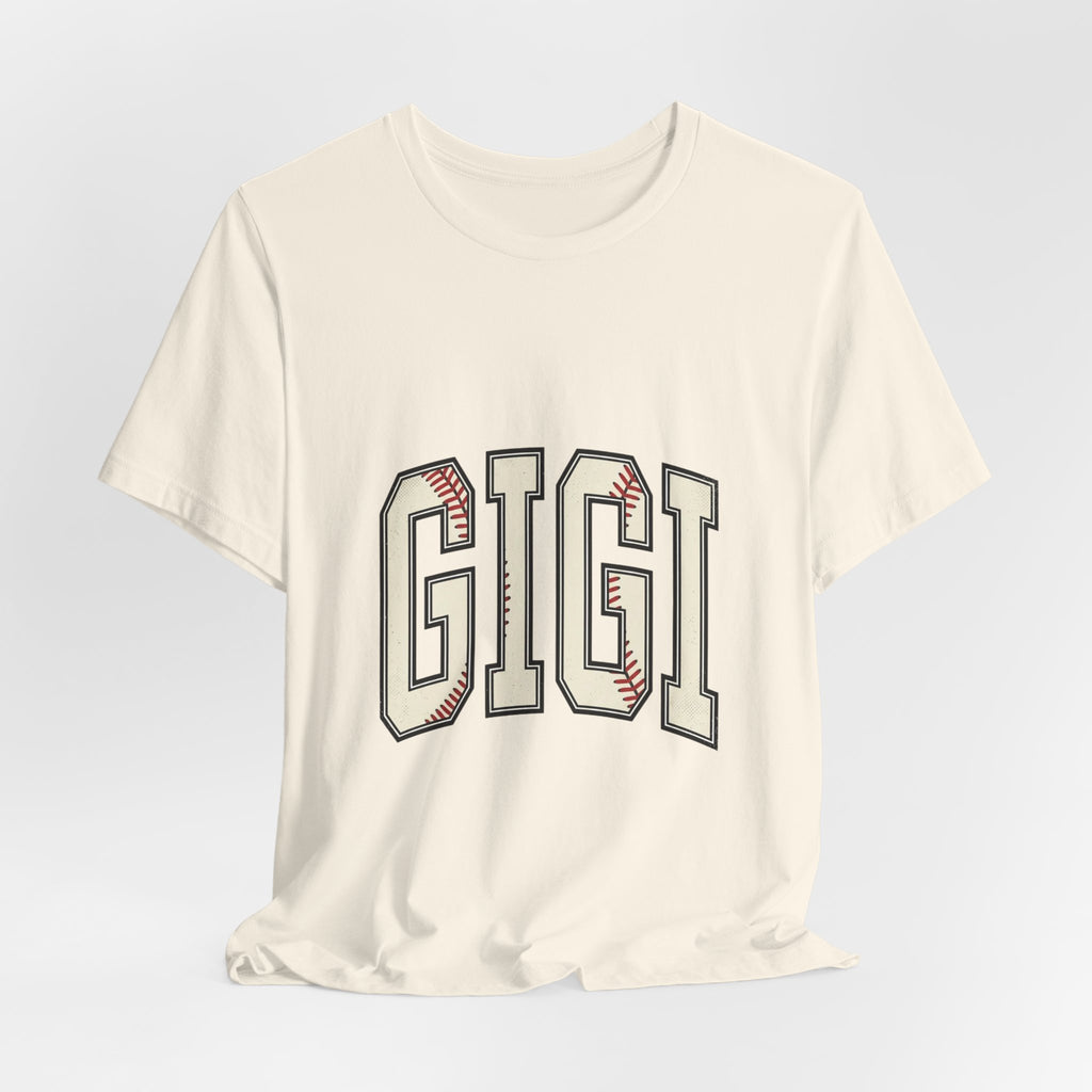 GIGI Baseball Varsity Tee | Family Fan Shirt