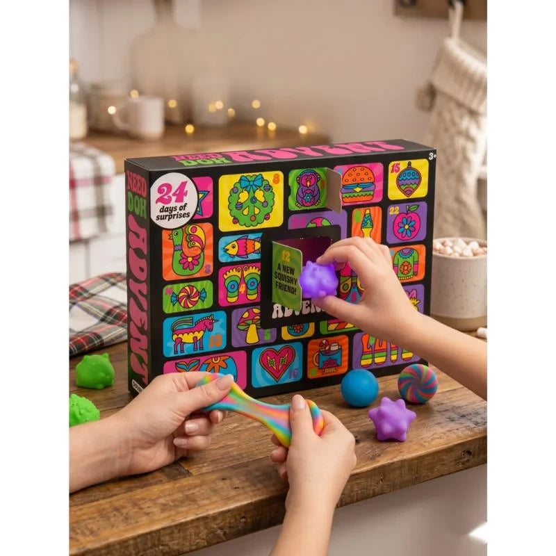 Needoh Advent Calendar Squishy Toy Countdown Calendar