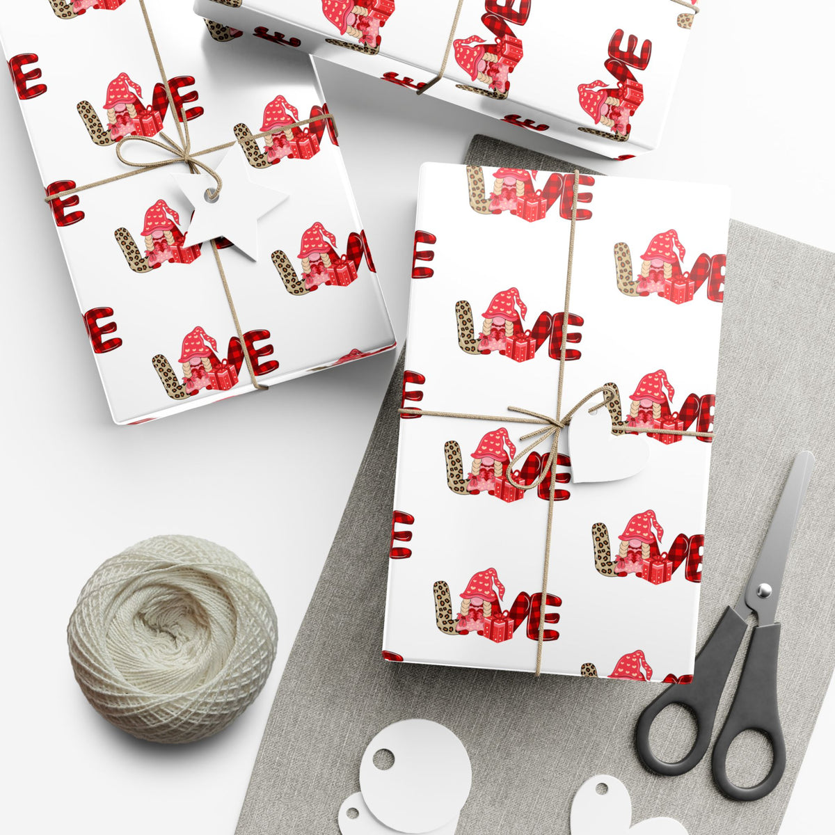 Love Gift Wrap Paper