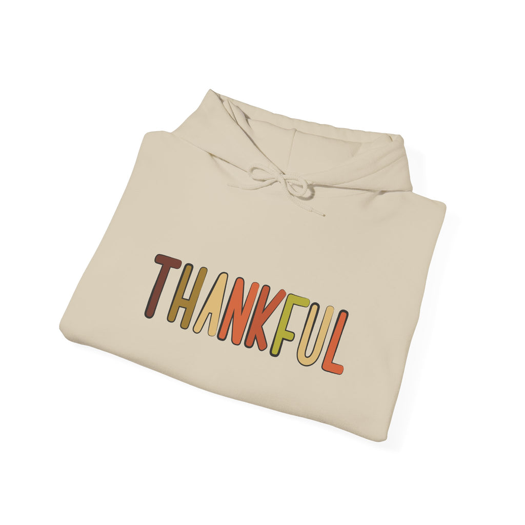 Thankful Fall Hoodie | Cozy Thanksgiving Sweatshirt