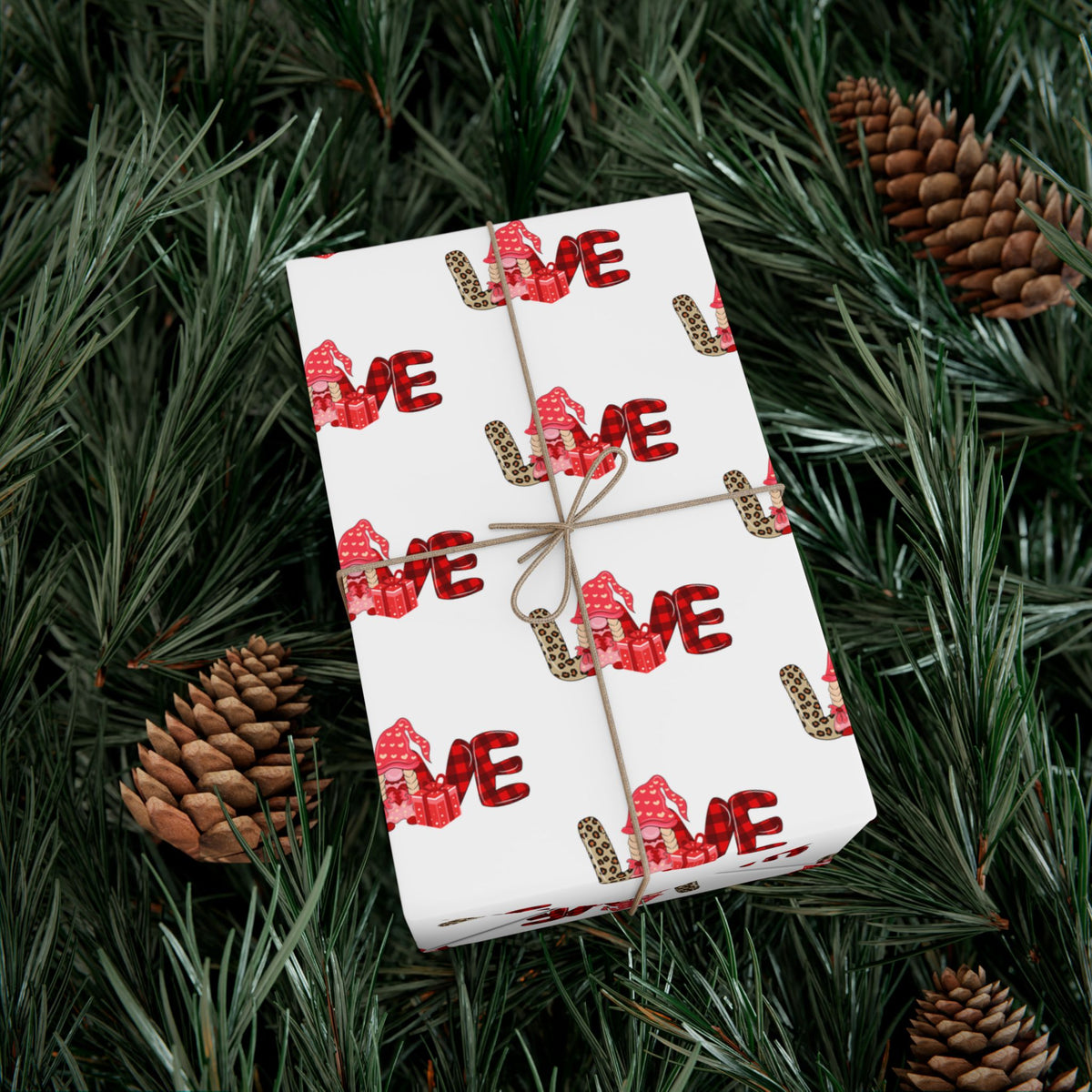Love Gift Wrap Paper