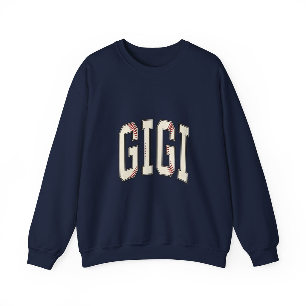 GIGI Varsity Baseball Stitching Sweatshirt | Baseball Fans, Mom Grandma