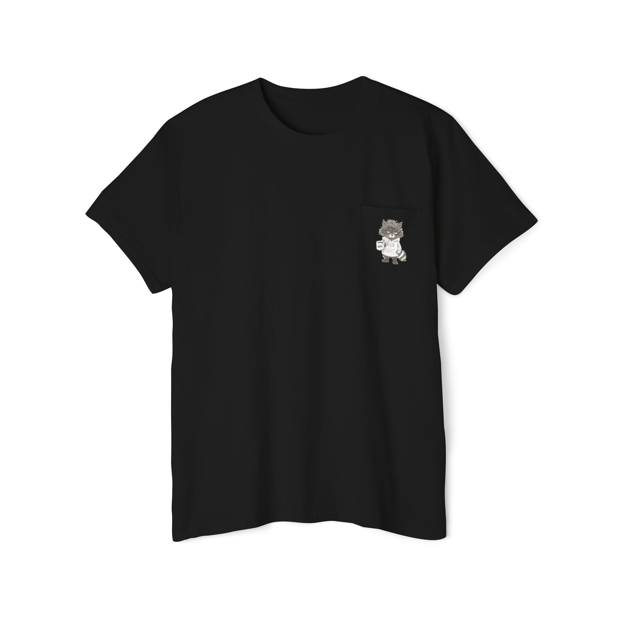 Grumpy Raccoon Pocket Tee