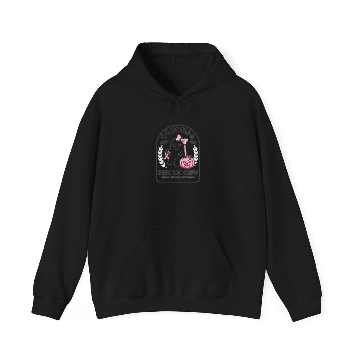 October Pink Ribbon Hoodie | Breast Cancer Awareness, Survivor Support