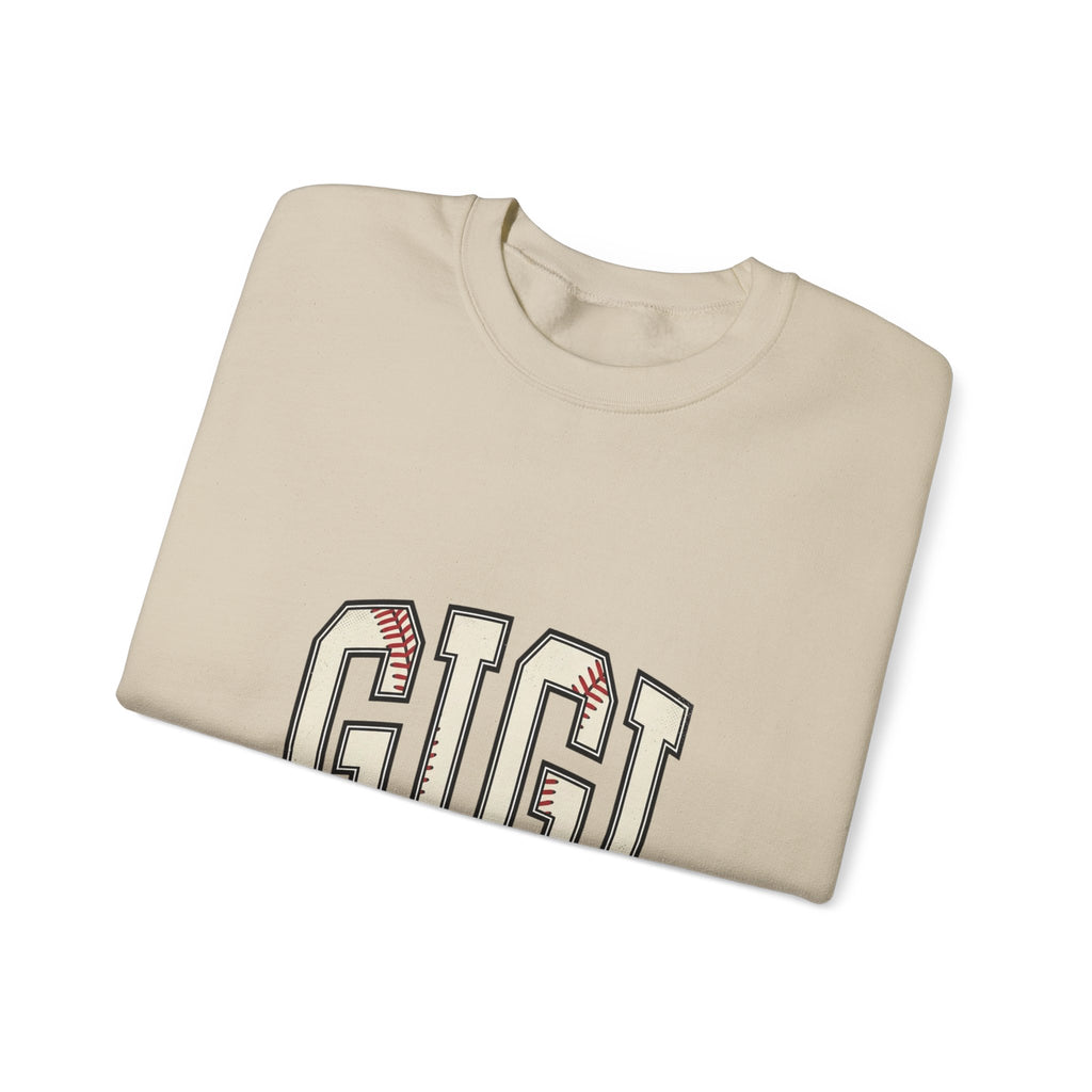 GIGI Varsity Baseball Stitching Sweatshirt | Baseball Fans, Mom Grandma
