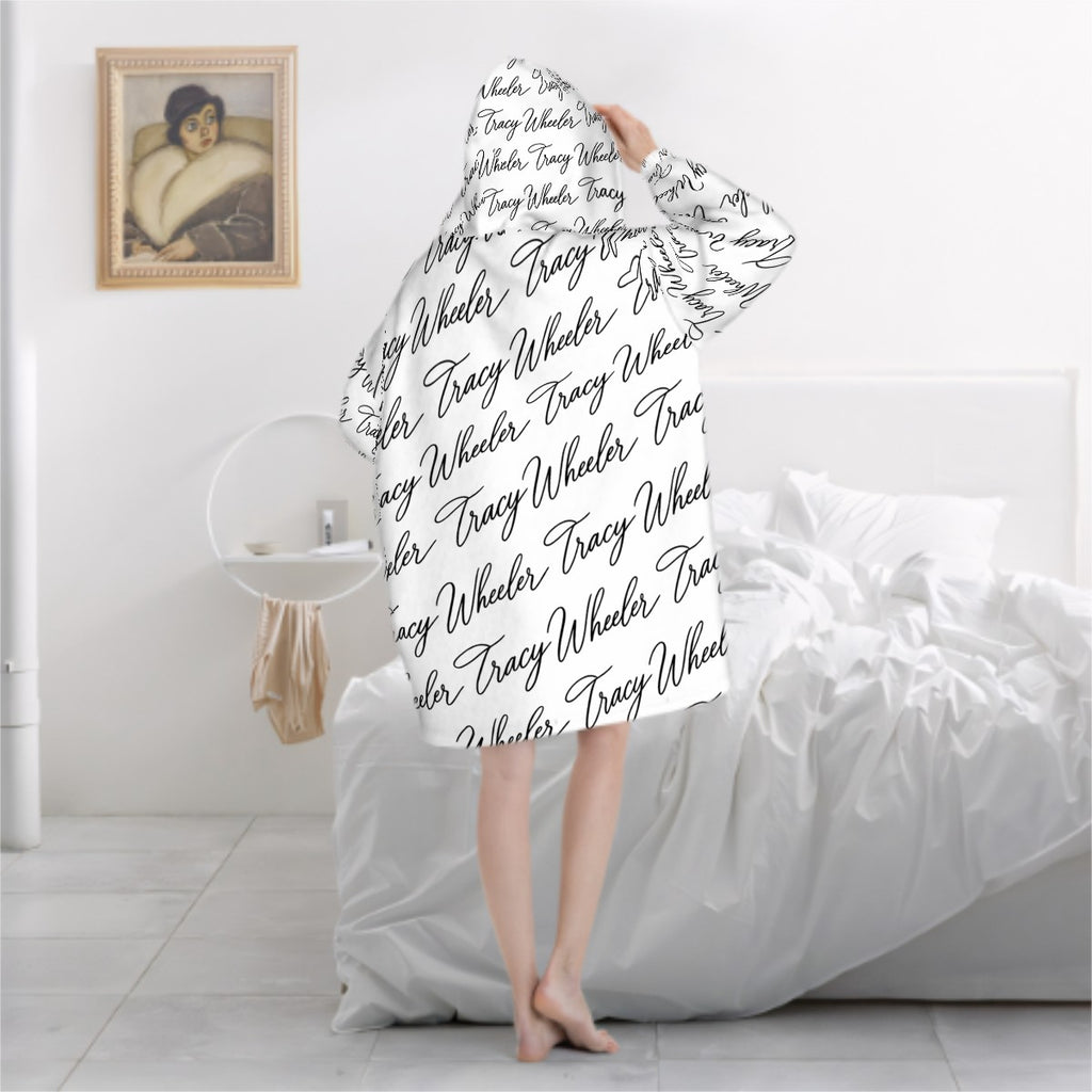 Custom Hoodie Blanket - Tracy Wheeler