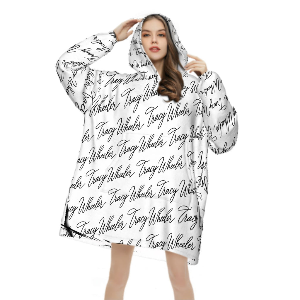 Custom Hoodie Blanket - Tracy Wheeler