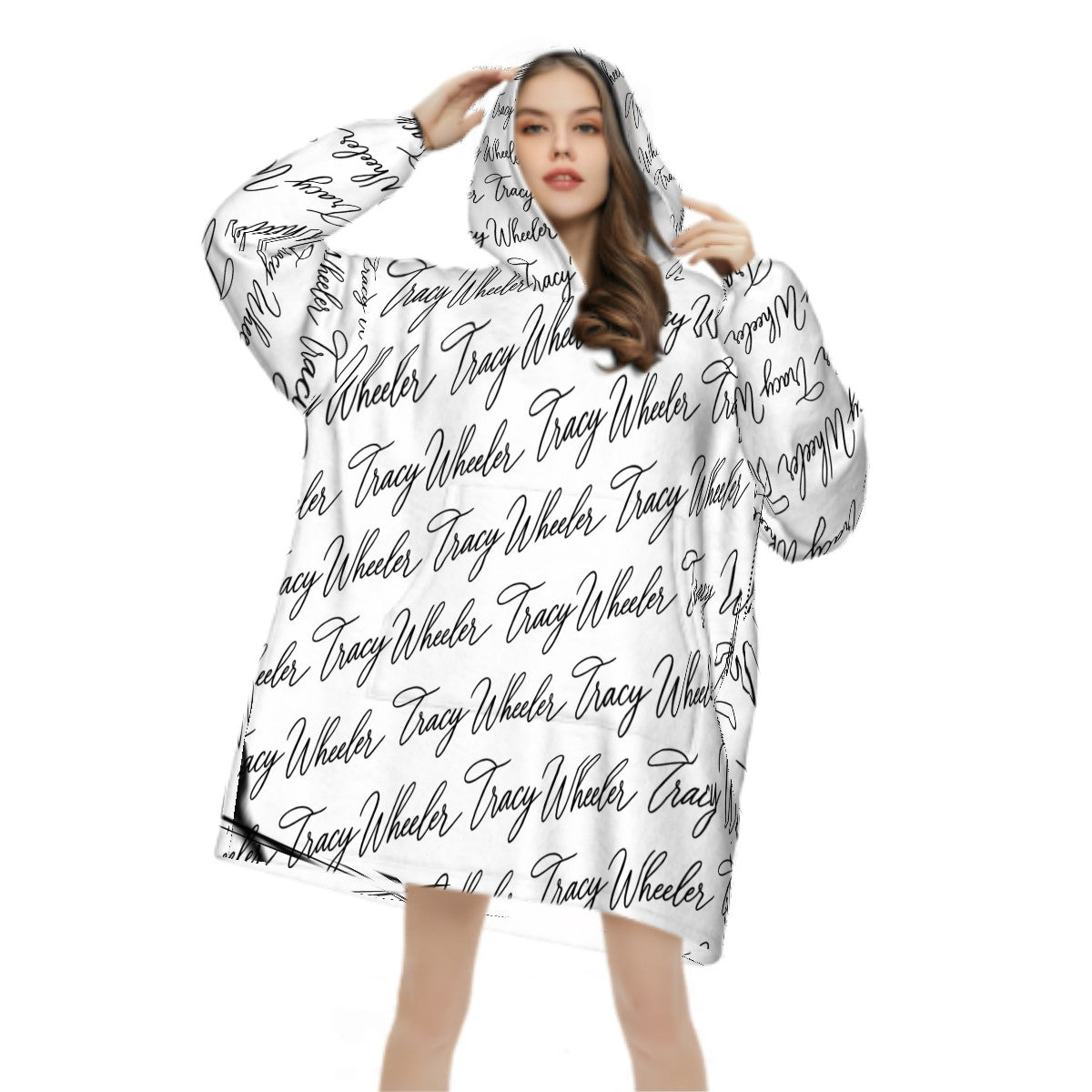 Custom Hoodie Blanket - Tracy Wheeler