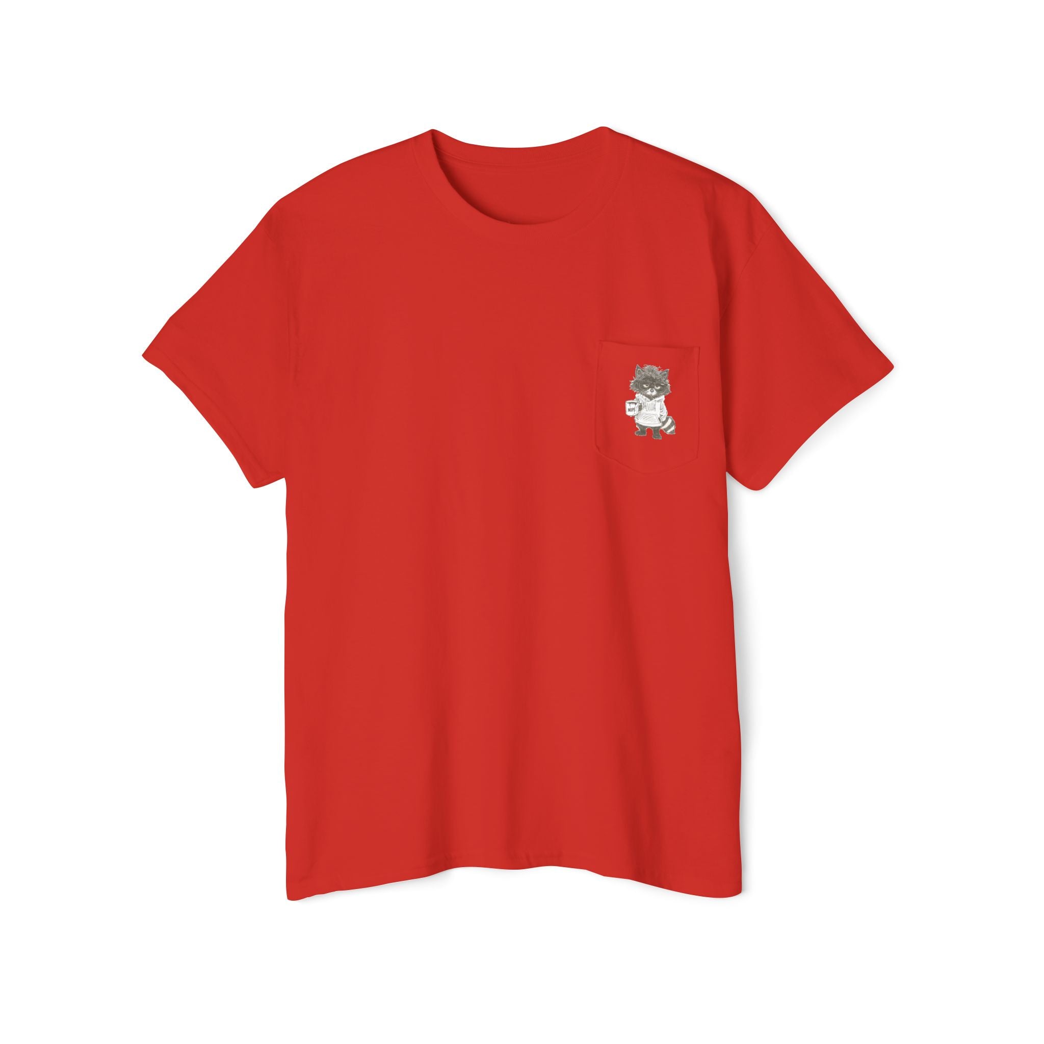 Grumpy Raccoon Pocket Tee