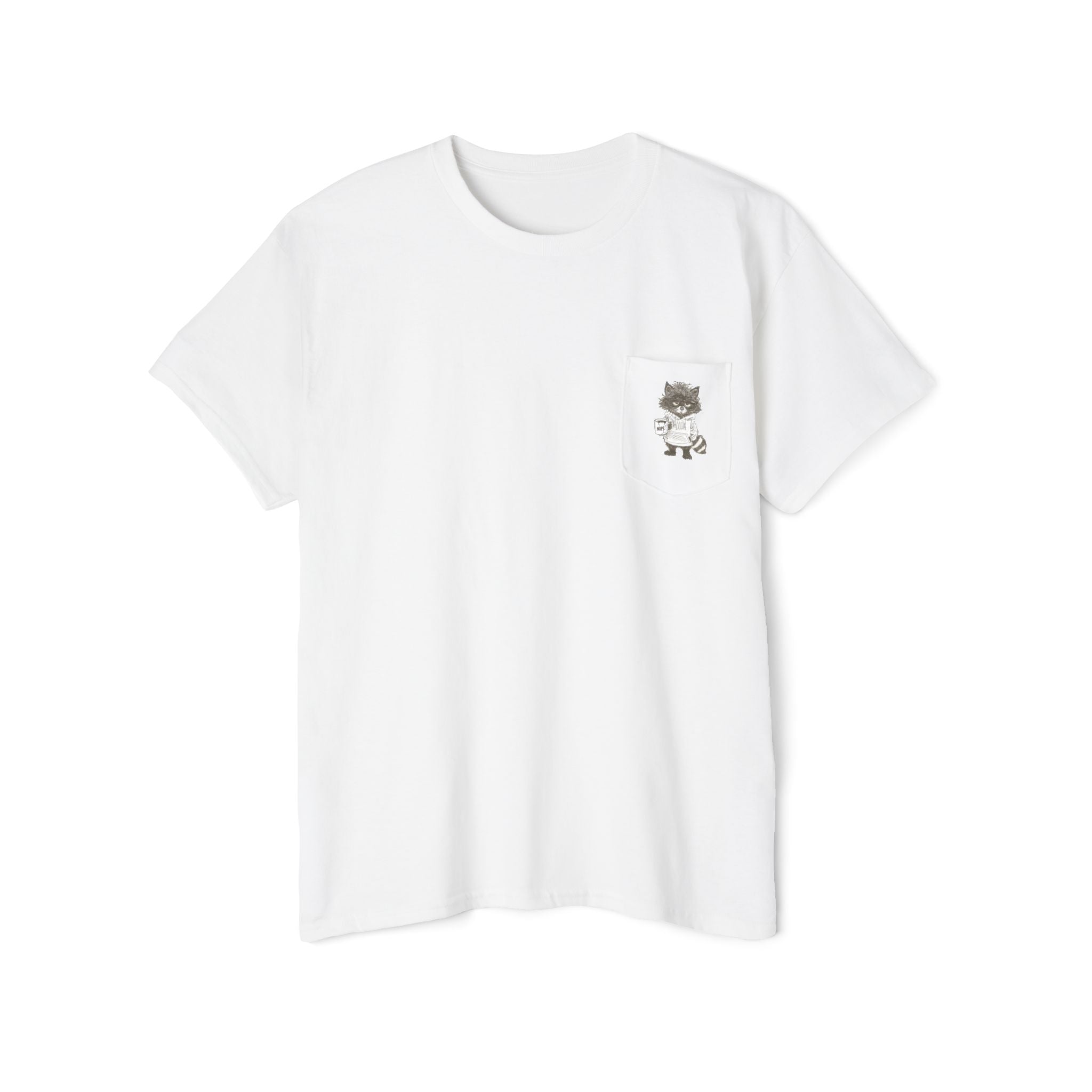 Grumpy Raccoon Pocket Tee