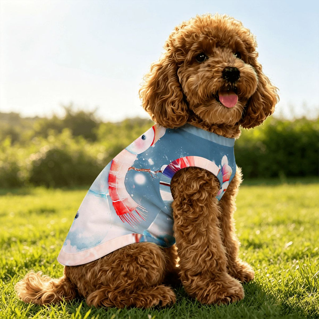 Dog Cooling Vest - Snowman