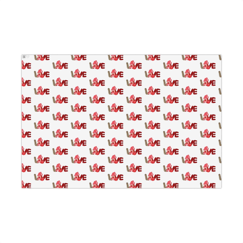 Love Gift Wrap Paper