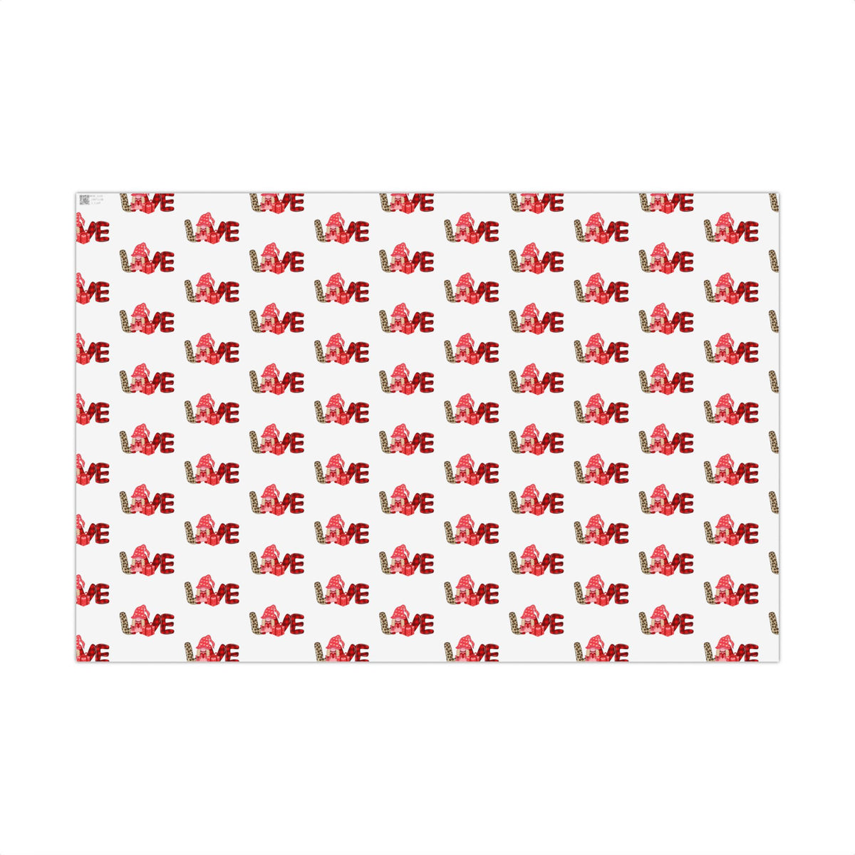 Love Gift Wrap Paper