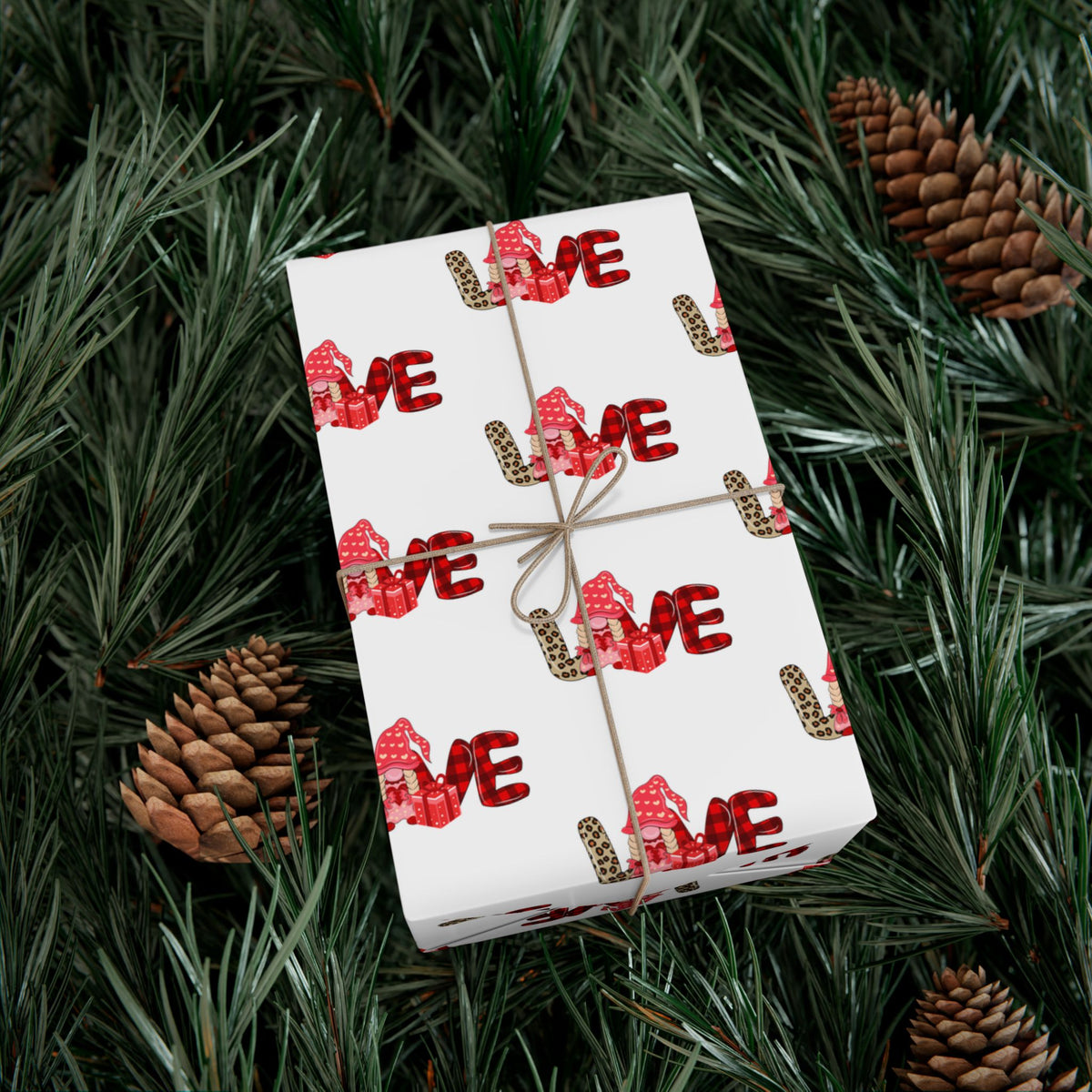 Love Gift Wrap Paper