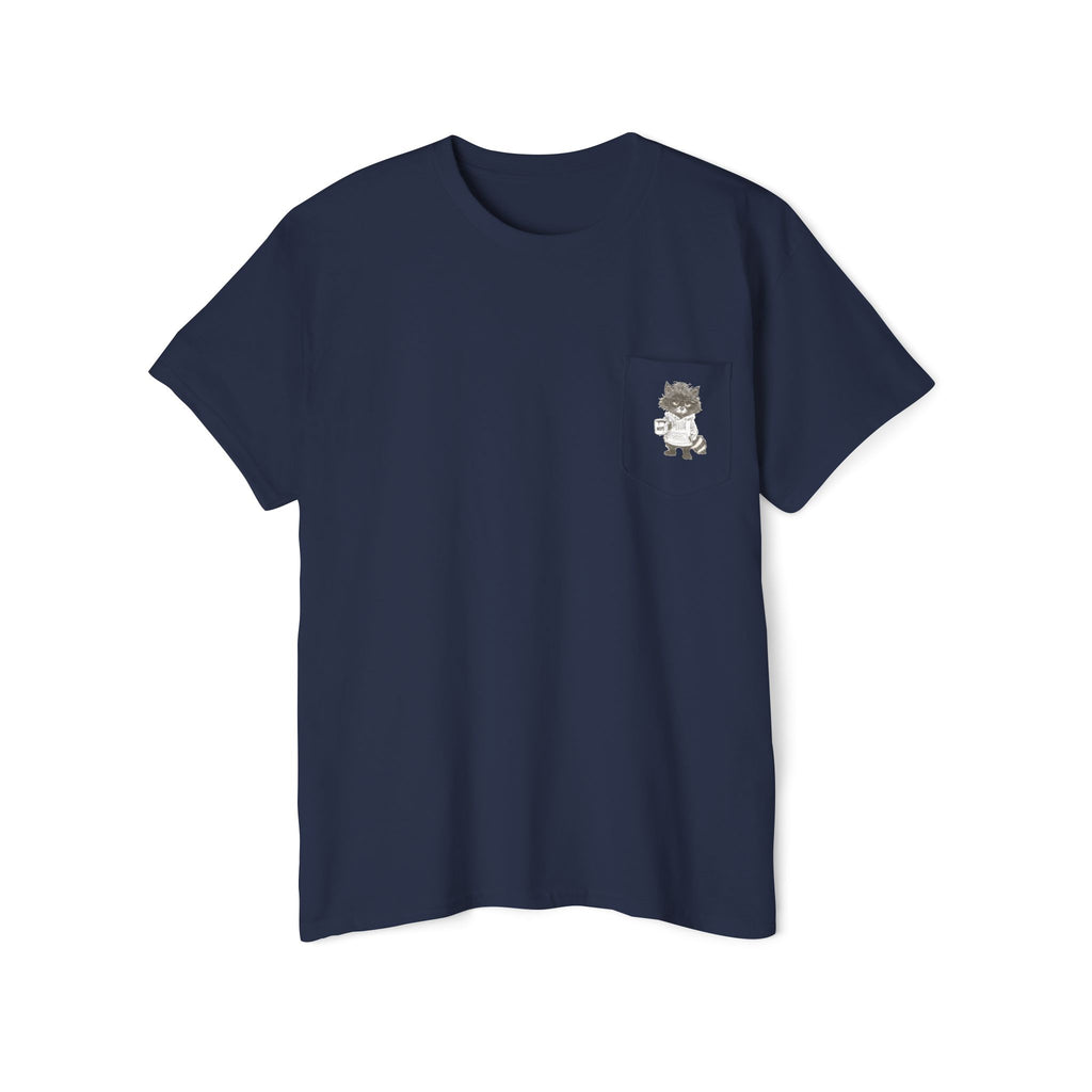 Grumpy Raccoon Pocket Tee