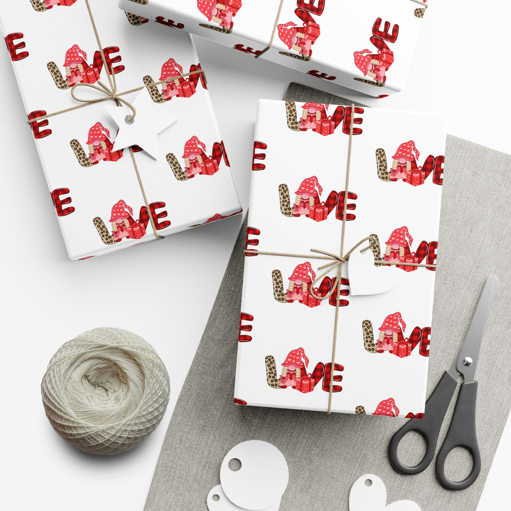 Love Gift Wrap Paper