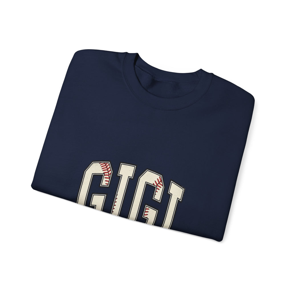 GIGI Varsity Baseball Stitching Sweatshirt | Baseball Fans, Mom Grandma