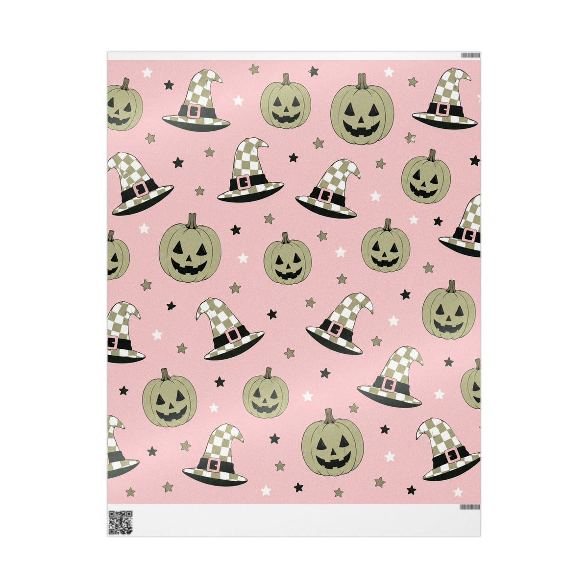 Pink Spooky Gift Wrap