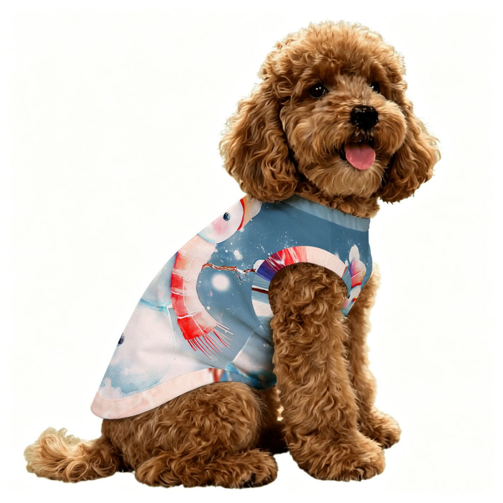 Dog Cooling Vest - Snowman