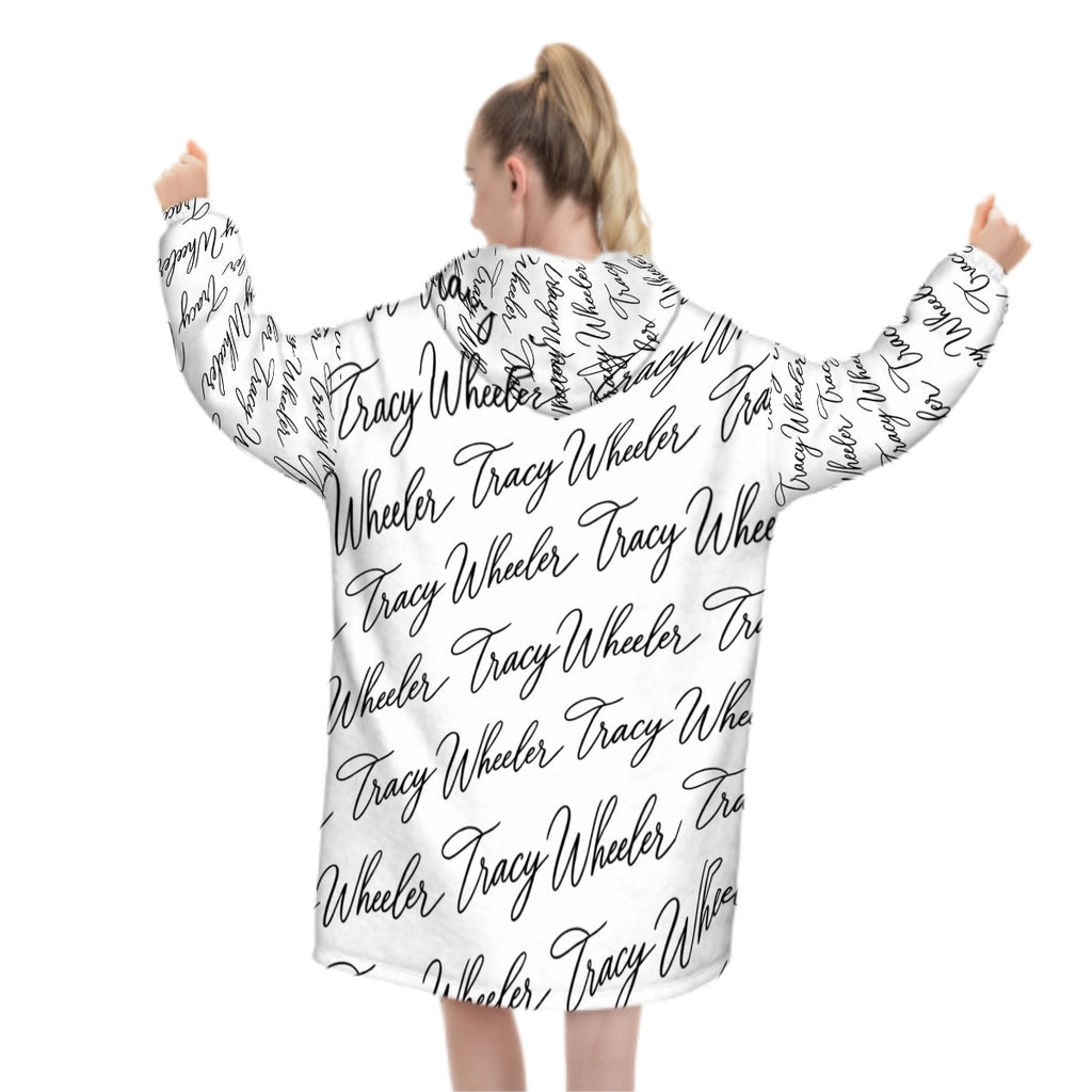Custom Hoodie Blanket - Tracy Wheeler