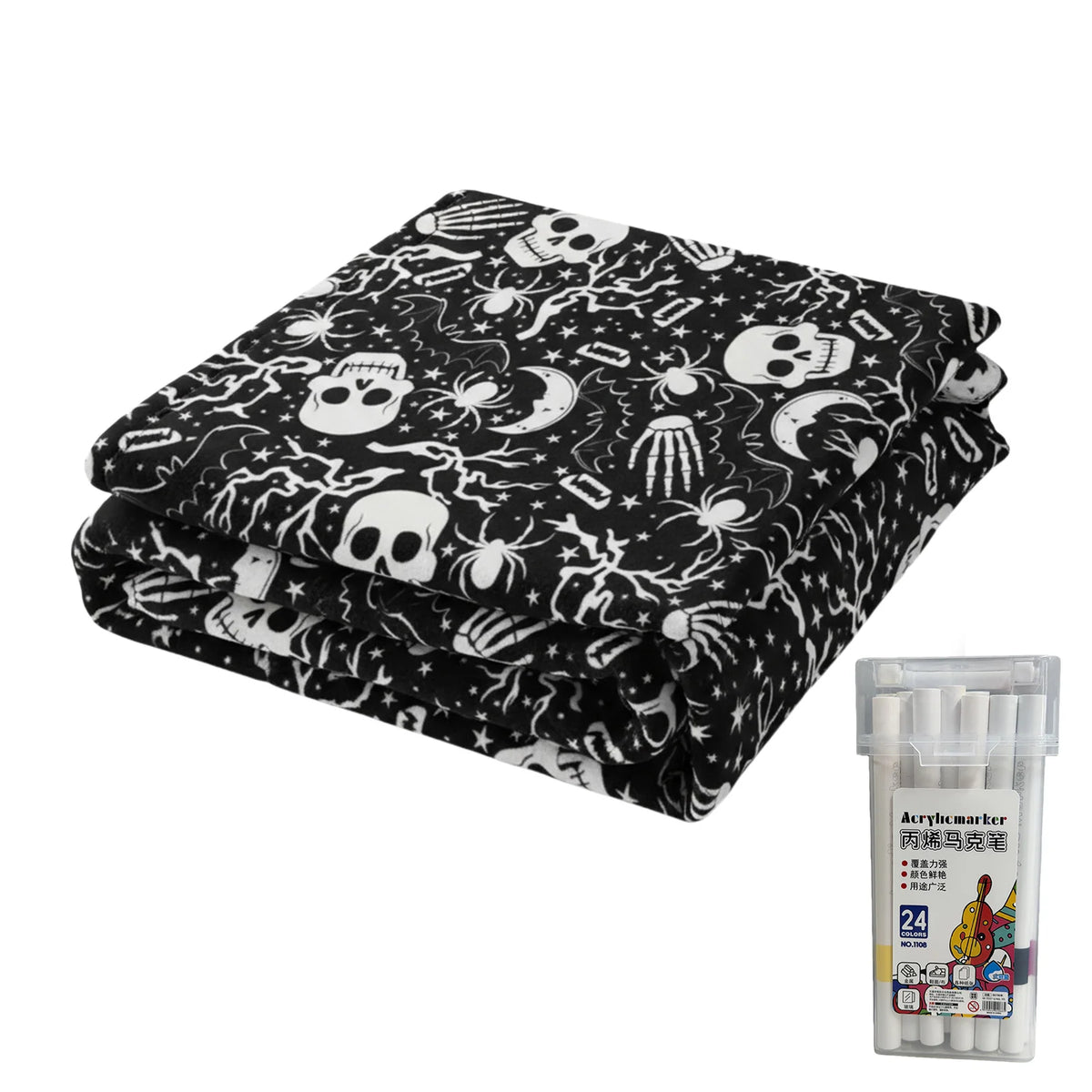 Color Your Calm™ Adult Coloring Blanket Kit