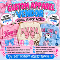 Custom Apparel Vendor Access