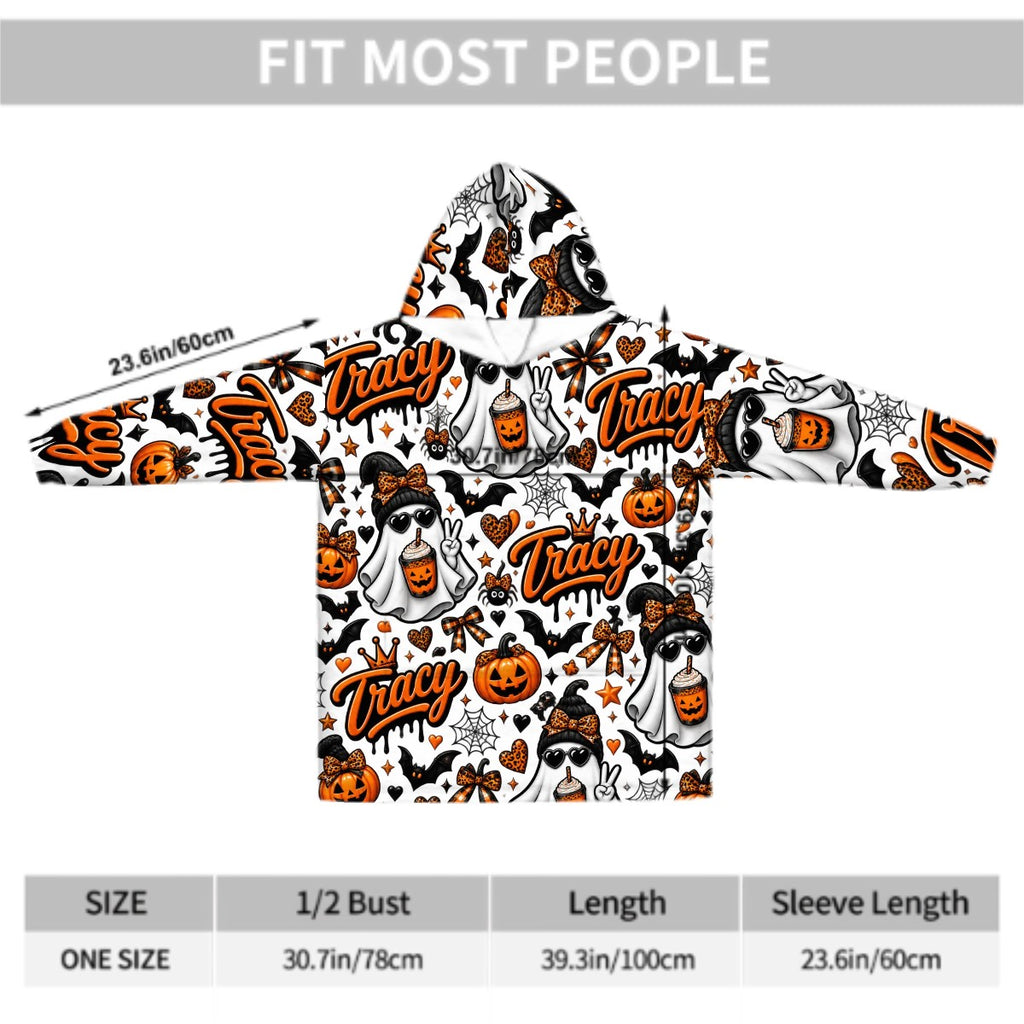 Adult Blanket Hoodie - Custom Designs Available