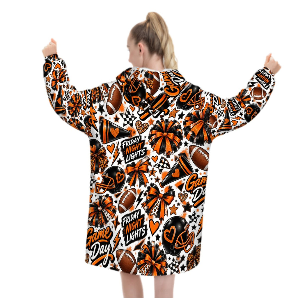 Adult Blanket Hoodie - Game Day