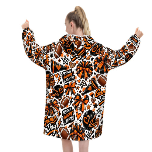 Adult Blanket Hoodie - Game Day