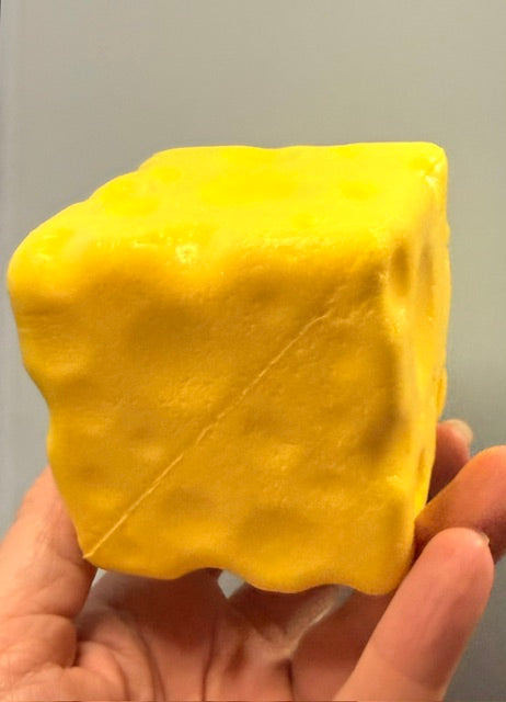 Cheese Foam Squishy Toy – Slow Rising Stress Relief Fidget 🧀